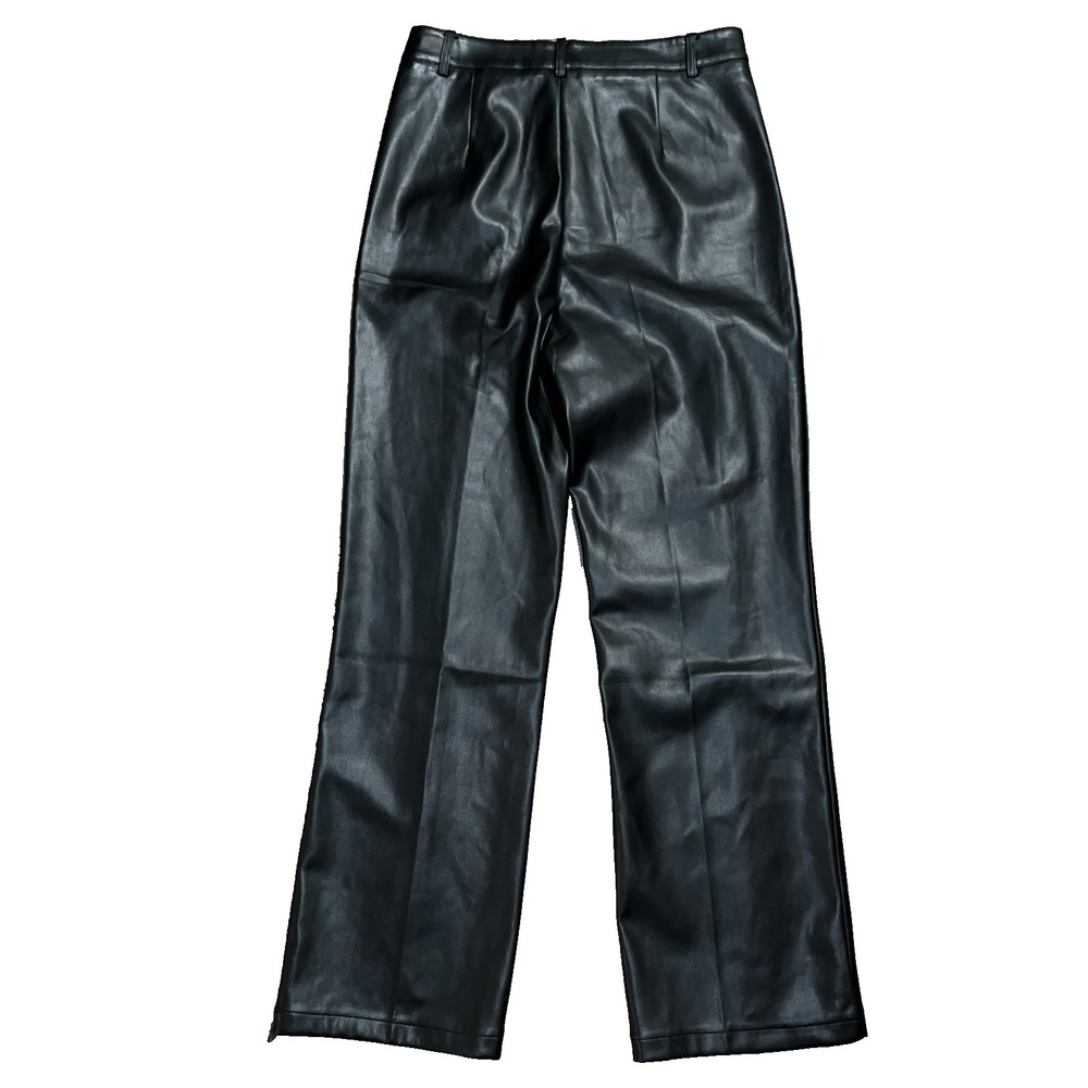 NEW Commense High Waist Faux Leather Pants Size Large - Picture 5 of 8